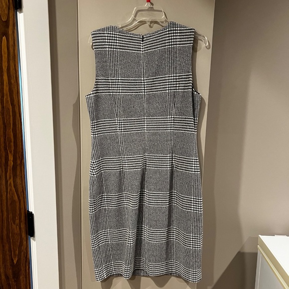 Calvin Klein Houndstooth Dress - Picture 4 of 6